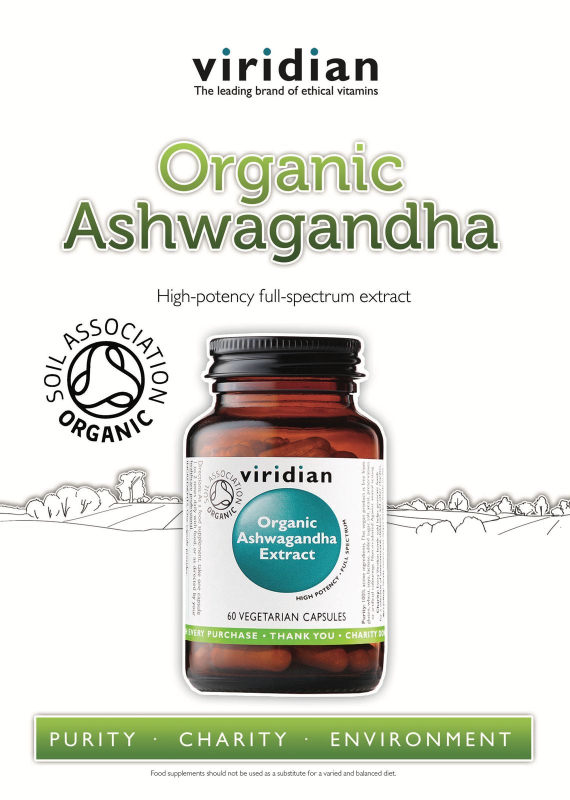 Ashwagandha Orgánica en Cápsula
