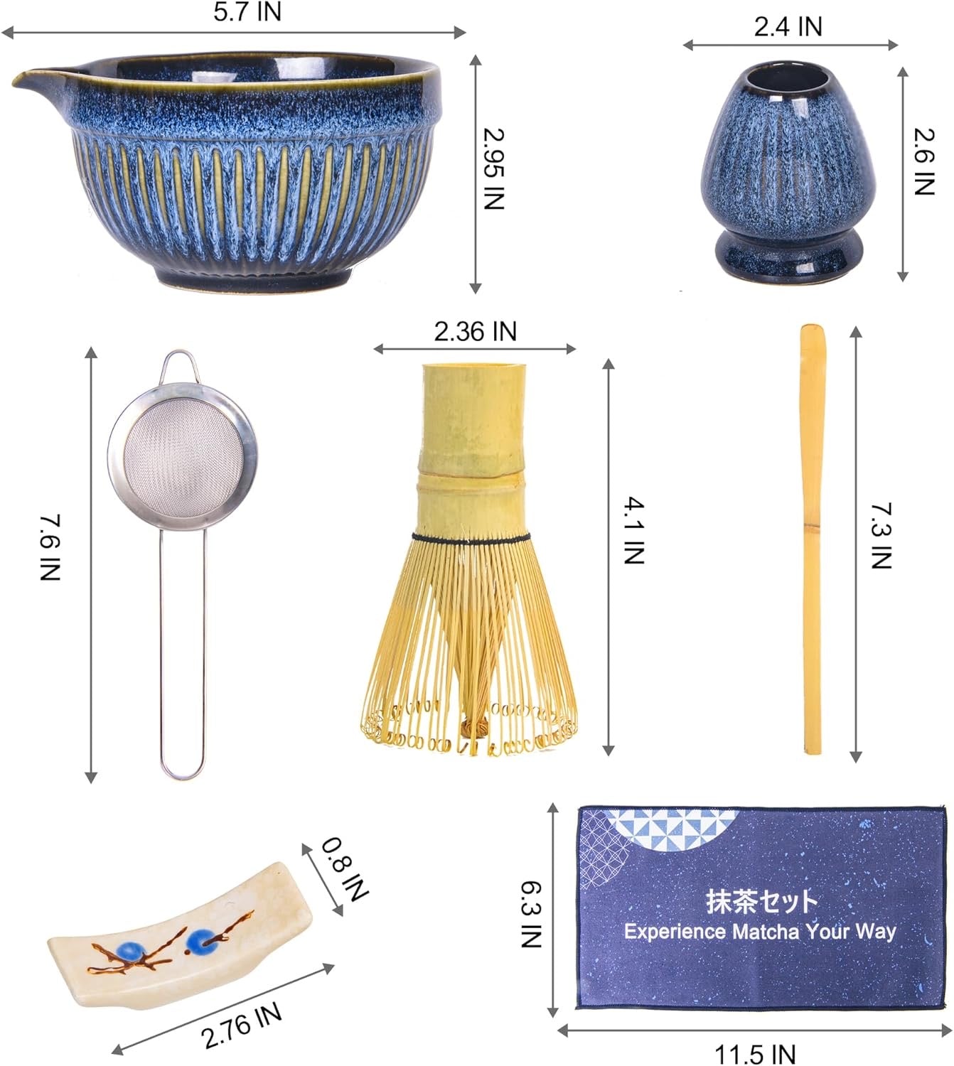 Kit Matcha - Azul