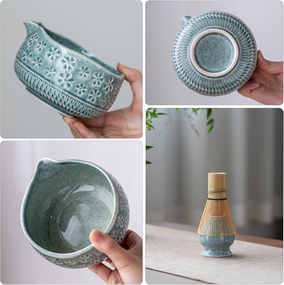 Kit Matcha - Flores de Cerezo - Azul