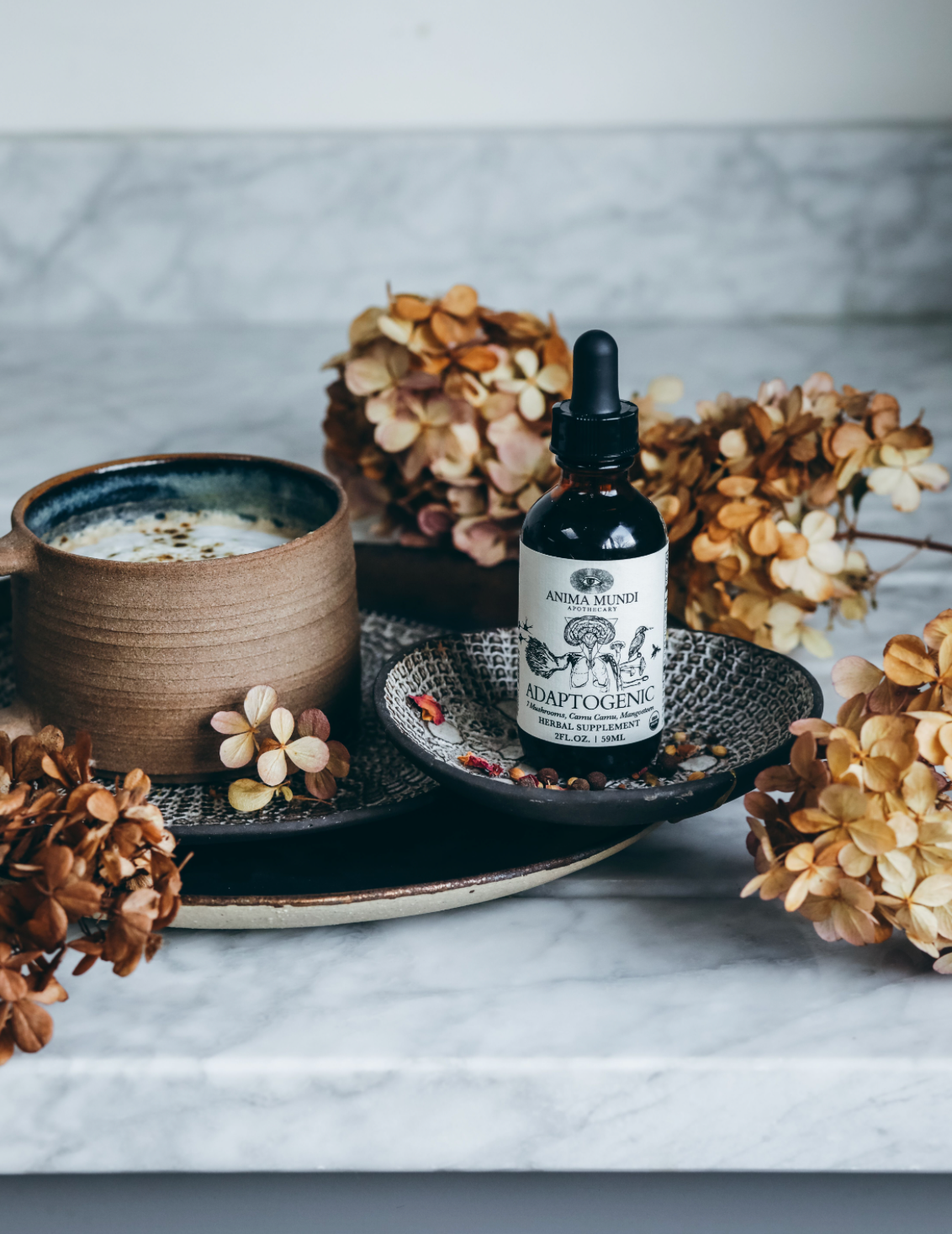 ADAPTOGENIC Tonic | Orgánico, 7 hongos, camu camu, mangostán