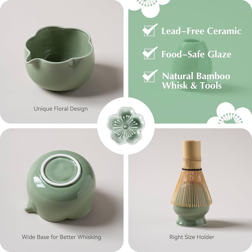 Kit Matcha - Flor - Verde