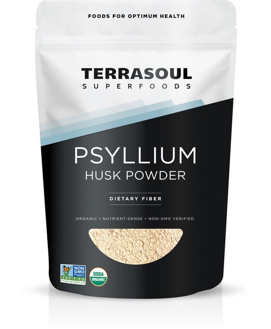 Psyllium Husk orgánico en polvo