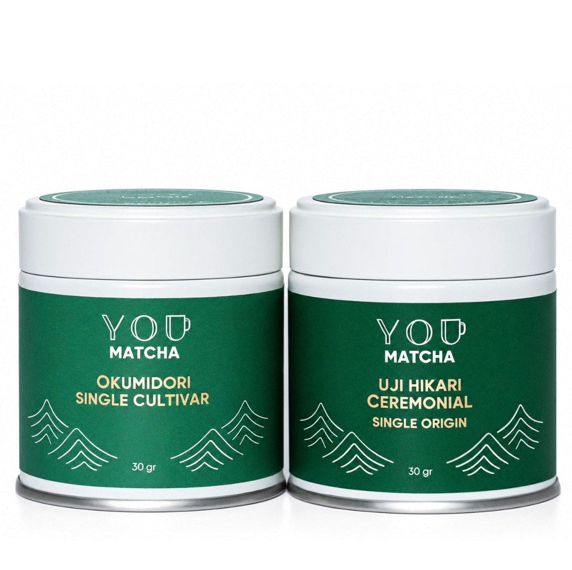 Dúo Single Cultivar - Ujihikari & Okumidori - Matcha Ceremonial - 30gr