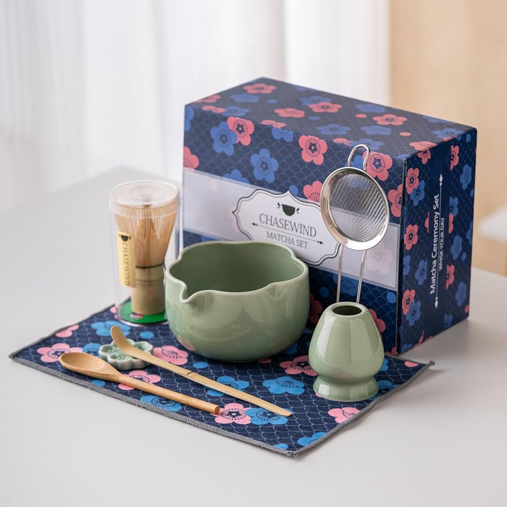 Kit Matcha - Flor - Verde