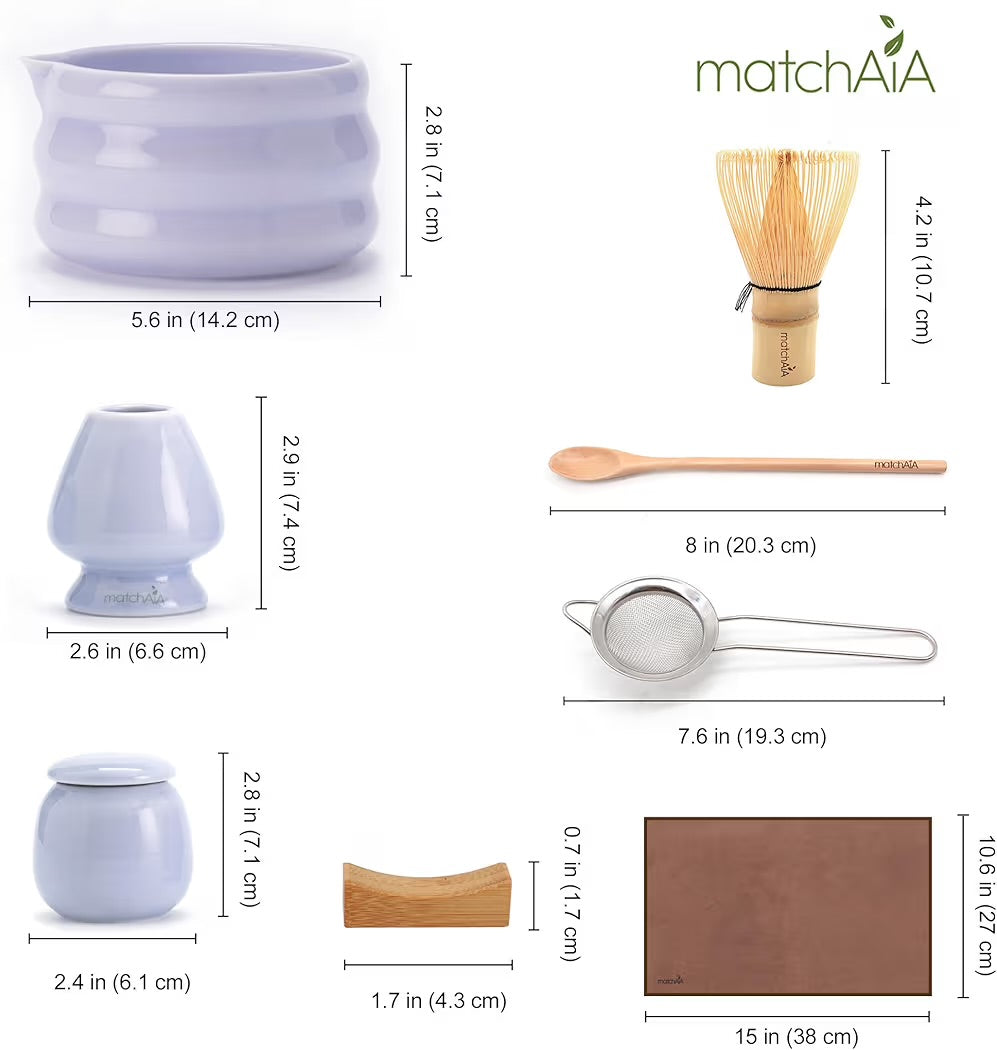 Kit Matcha - 8 piezas - Lila