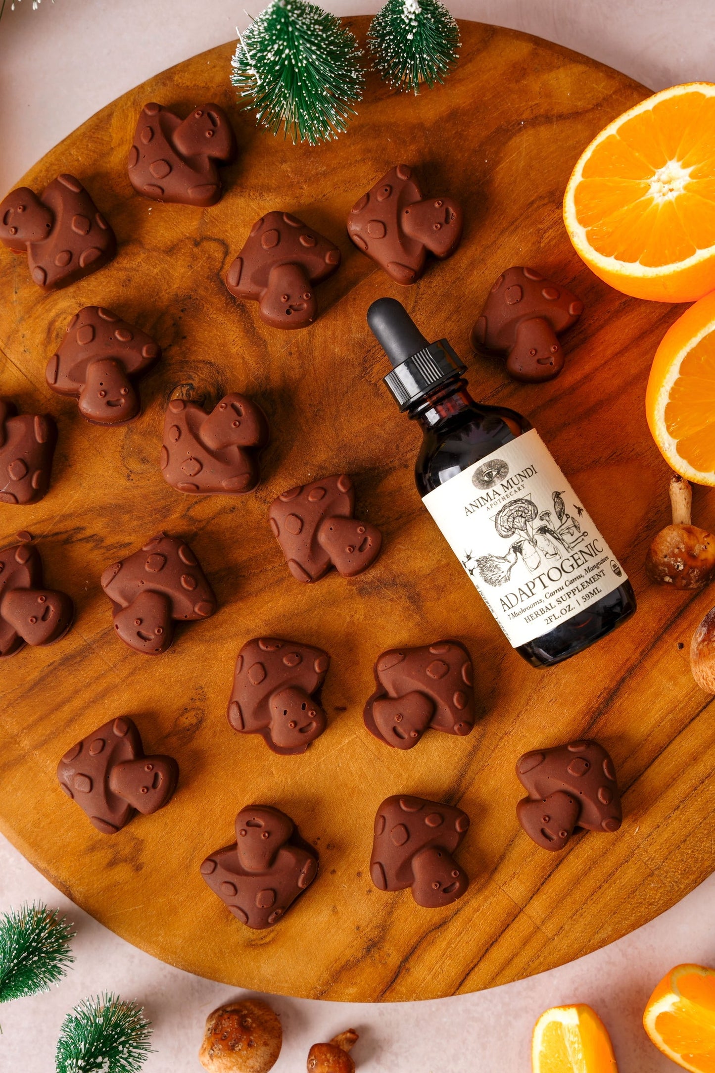 ADAPTOGENIC Tonic | Orgánico, 7 hongos, camu camu, mangostán