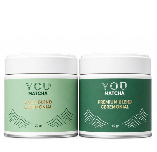 Dúo Matcha Blend - Daily & Premium - Matcha Ceremonial - 30gr