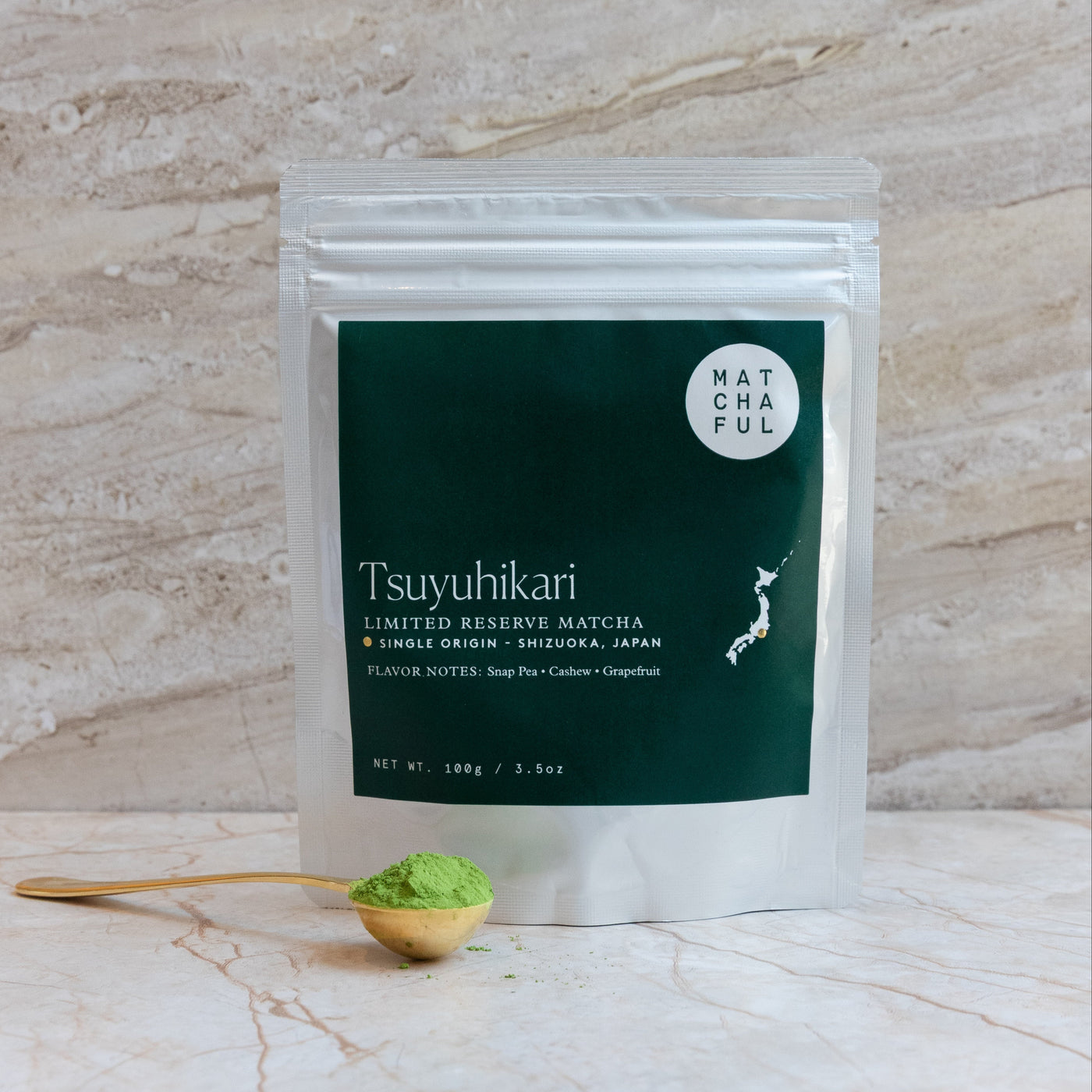 Matchaful - Tsuyuhikari Matcha de Reserva Limitada - 100 g