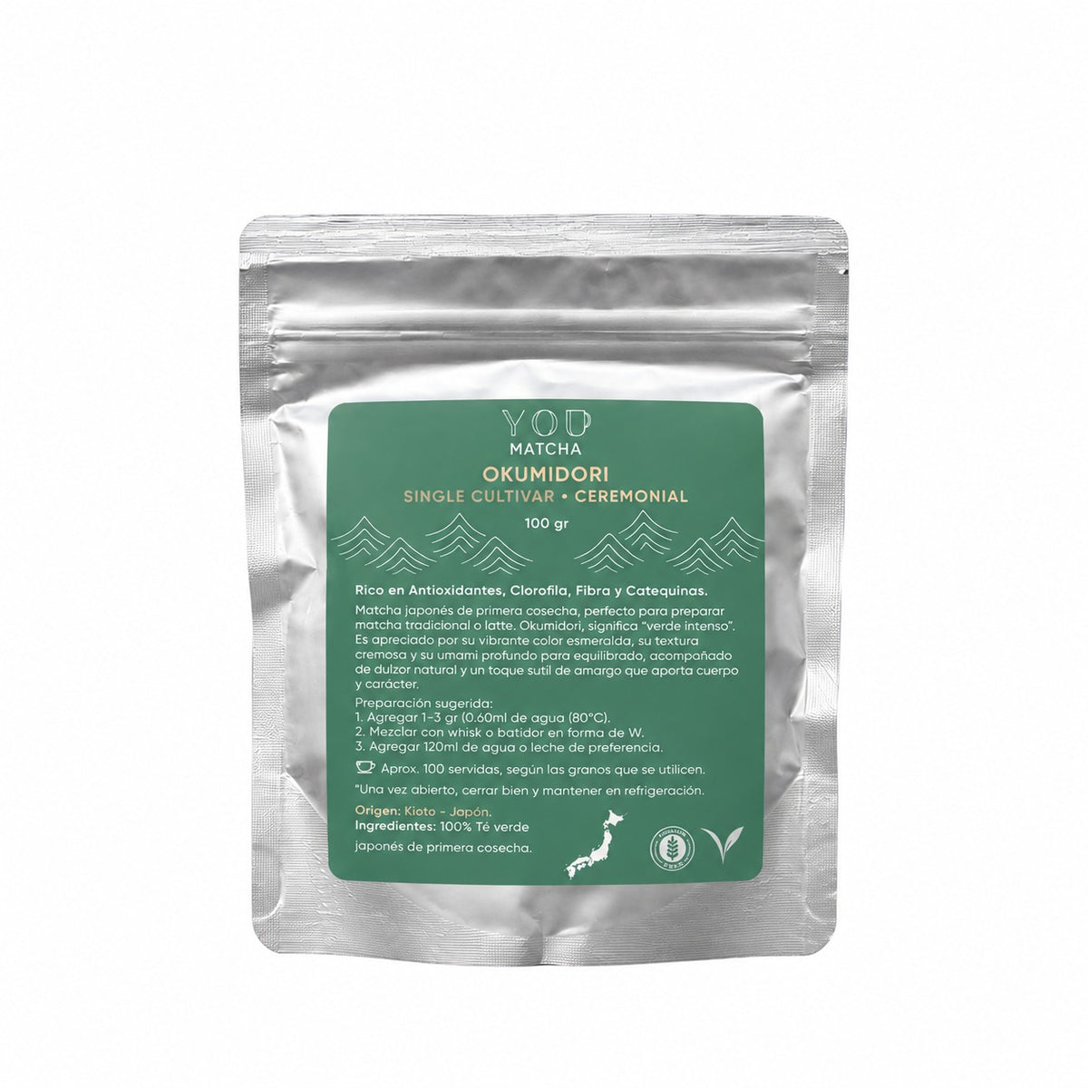 Matcha Ceremonial · Okumidori Single Cultivar - 100gr