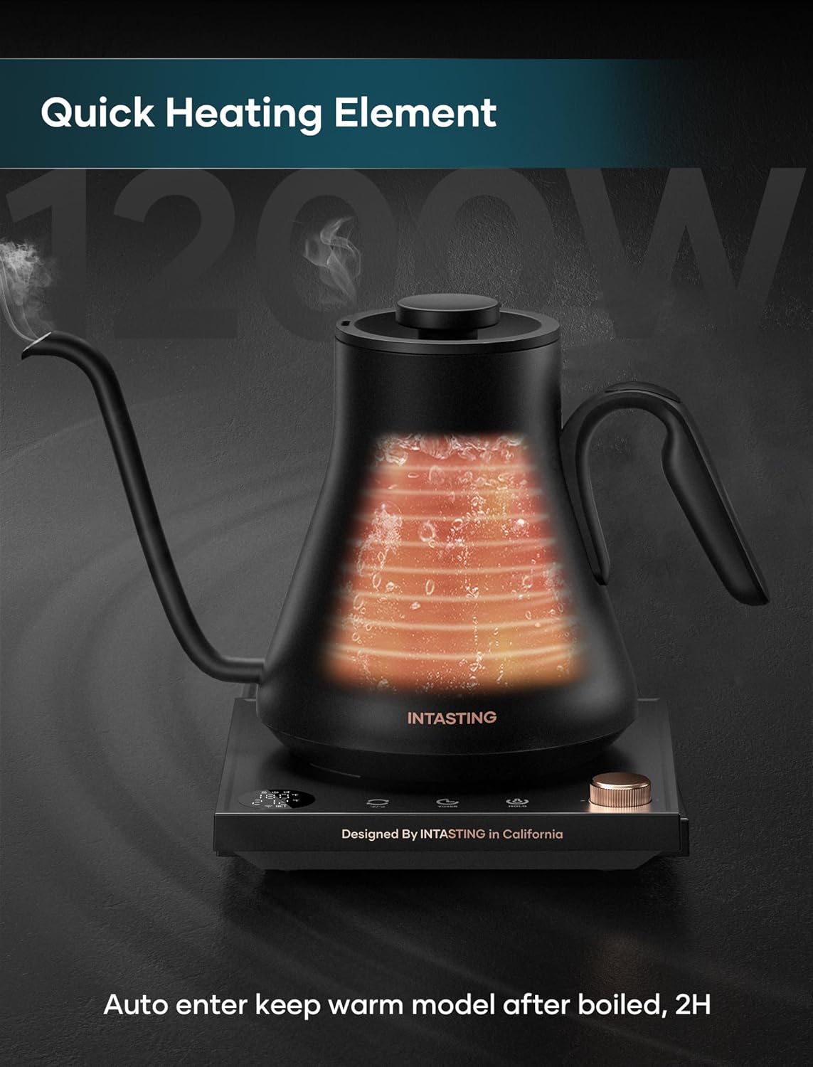 Hervidor/Tetera eléctrica INTASTING