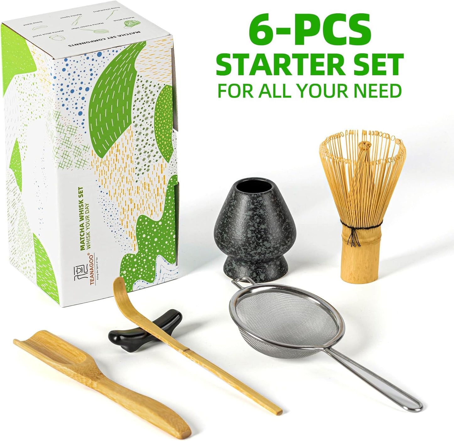 Kit matcha básico 6 piezas